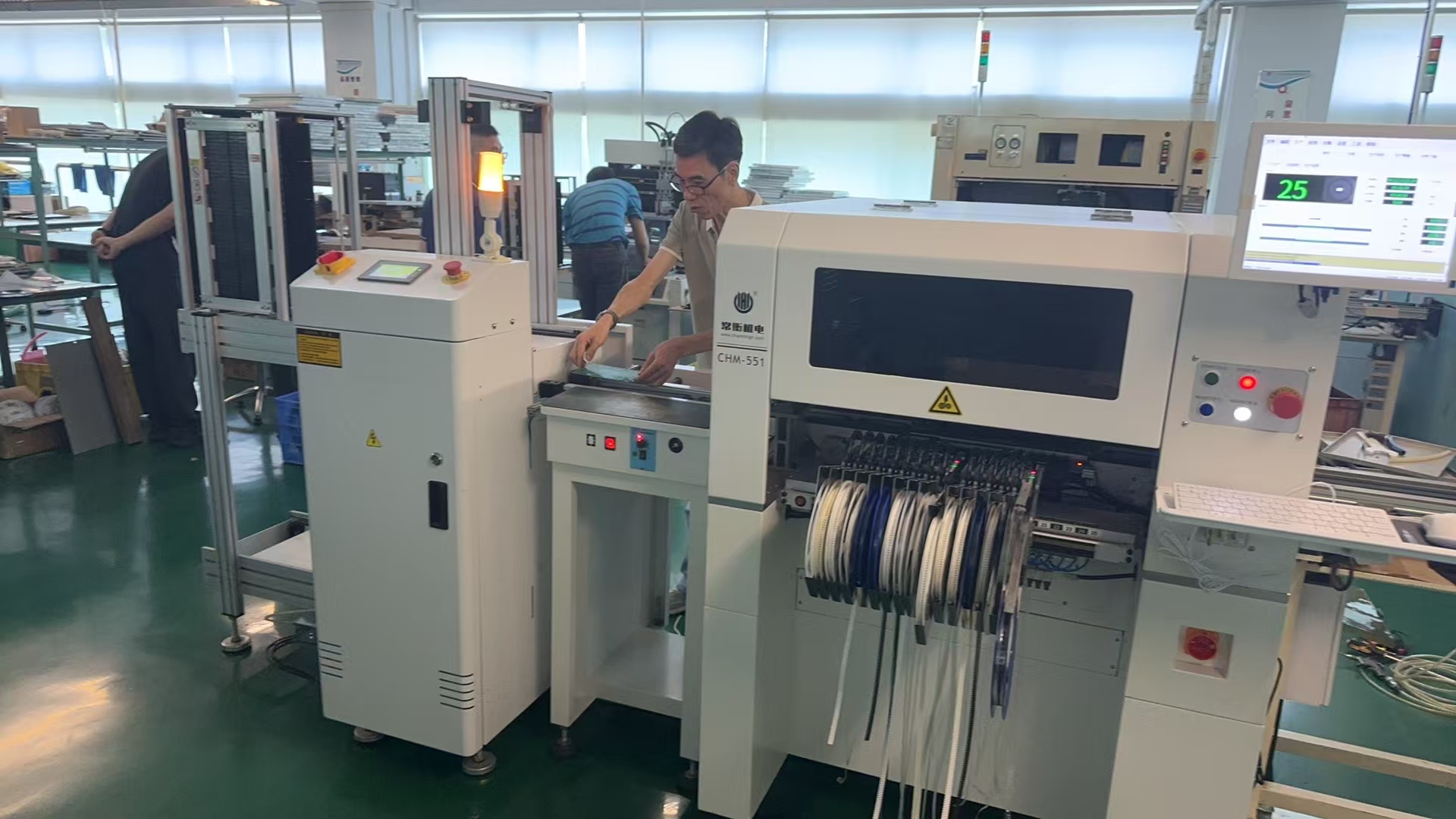 【常衡机电】高精高速泛用贴片机CHM551-佛山客户